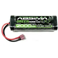 Absima Akkupack 7,2V 2000mAh NiMH T-Stecker