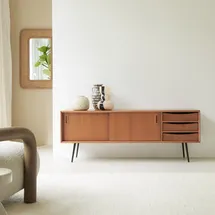 Tikamoon TV-Unterschrank aus Teakholz 155 Simen