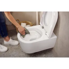 Hansgrohe EluPura S Wand-WC mit WC-Sitz Weiß HygieneEffect