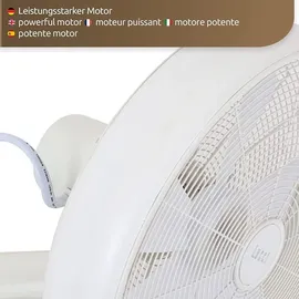 LUCCI AIR Breeze 41 cm Wandventilator weiß