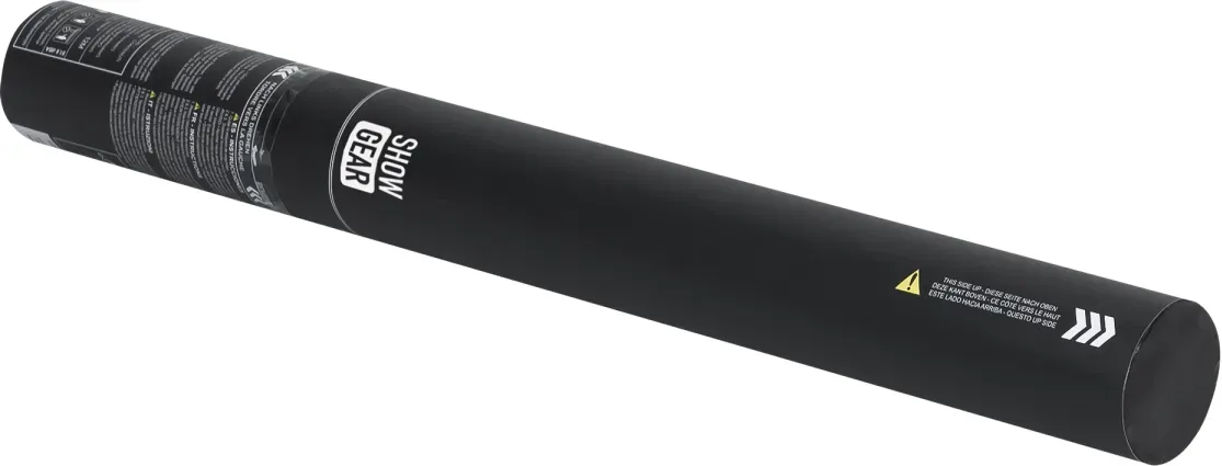 Showgear Handheld Streamer Cannon 50 cm, weiß, feuerhemmend und biologisch abbaubar