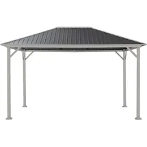 Konifera Pavillon-Ersatzdach Samos 1 Stück 3 x 4 m Schwarz