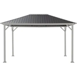 Konifera Pavillon-Ersatzdach Samos 1 Stück 3 x 4 m Schwarz