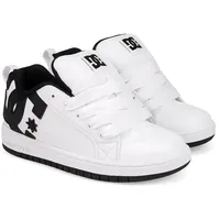 DC Shoes Court Graffik Jungen Weiß/Schwarz 35