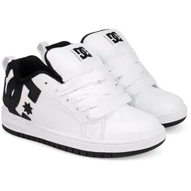 DC Shoes Court Graffik Jungen Weiß/Schwarz 35