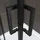 iflair i-flair Duschkabine 80x80x180 cm aus 6 mm Sicherheitsglas in Schwarz - Dk63 - Schwarz