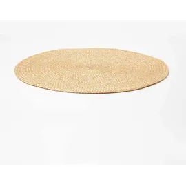 Homescapes Tischset gold im 4er-Set, 40 cm Oeko-Tex®, Wohntextilien, Tischwäsche, Tischsets