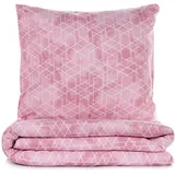 l'essentiel linge de maison Best - Pink Rosa 240 x 220 cm + 60 x 60 cm