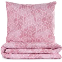 l'essentiel linge de maison Best - Pink Rosa 240 x 220 cm + 60 x 60 cm