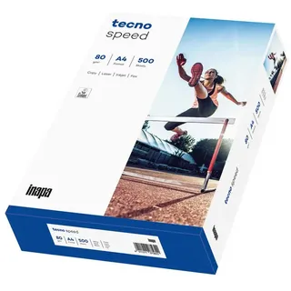 Inapa tecno Speed Kopierpapier matt weiß, A4 80g/m2, 2500 Blatt