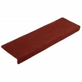 vidaXL Stufenmatte 65 x 21 cm Bordeauxrot