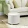 Homcom Sitzhocker mit Stauraum 45 x 45 x 41 cm Weiß