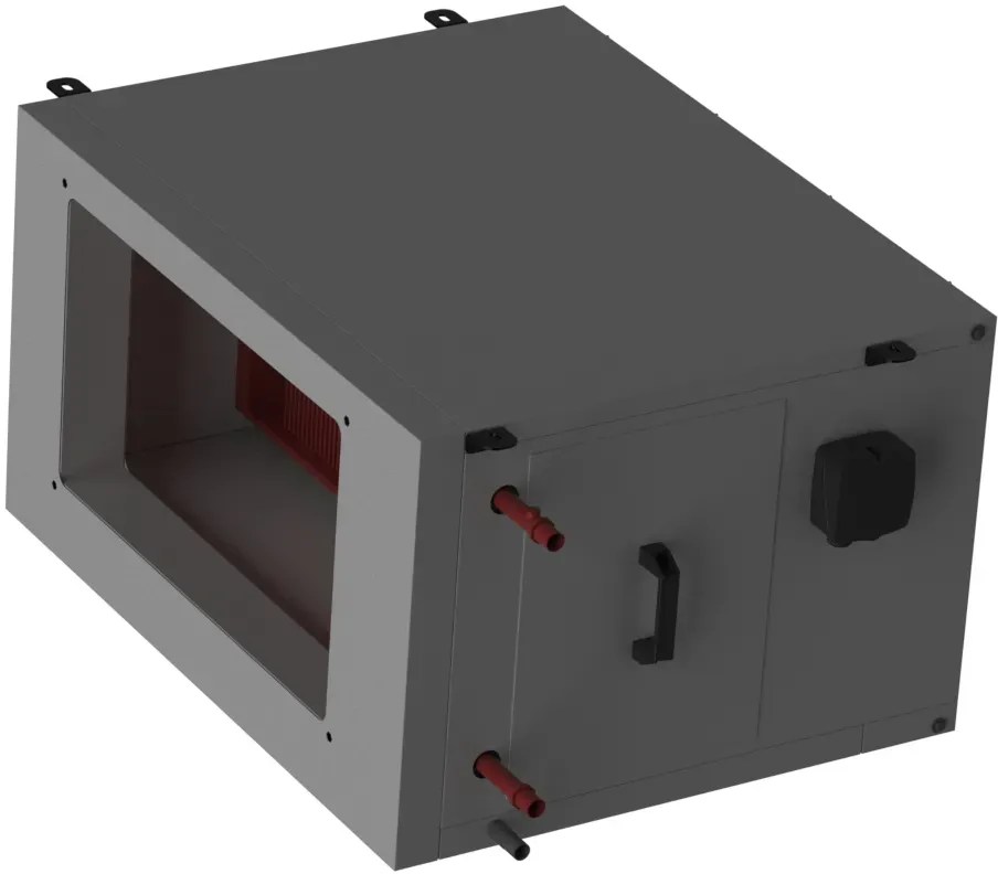 S&P DX-Kühlregister SL-DX 1600 4 R ? 4-reihig ? 1/2 Zoll ? R-410A ? externes Mod...