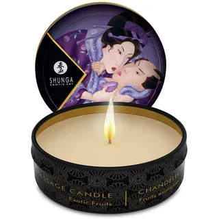 Shunga - Massagekerze mit Aroma Exotic Fruits 30 ml