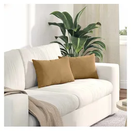 vidaXL Sofakissen 50 x 30 cm Braun