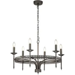 Crown Kronleuchter Eisentor Elstead Lighting CROWN6