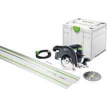 Festool HK 55 EBQ-Plus-FS inkl. Führungsschiene FS 1400/2 + Systainer SYS 3 M 337