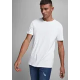 JACK & JONES T-Shirt aus Bio-Baumwolle in Weiß-XXL