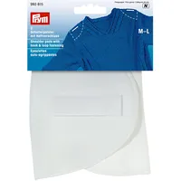 Prym Schulterpolster Halbmond Haftverschluß M-L Haut, Polyester, White, 160