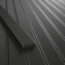 KOVALEX WPC-Terrassendiele 300 x 14,5 x 2,6 cm anthrazit
