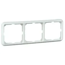 Elso 204304 Rahmen 3-fach FASHION Duro reinweiß