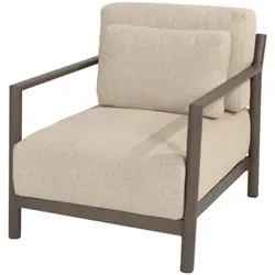 4Seasons Capresi Living Sessel mit 3 Kissen - Terre