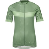 Vaude Posta FZ Tricot II Short Sleeve Jersey grün