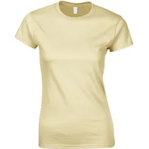 Gildan Softstyle Damen T-Shirt Khaki L