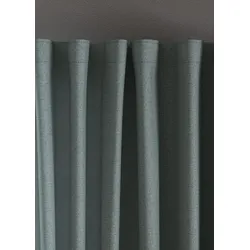 Vorhang »LONDON«, (1 St.), Sicht- und Lichtschutz, 135 x 235cm,Melange-Optik, türkis, , 26012314-0