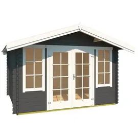 Lasita Maja Gartenhaus Robin 2,8 x 1,49 m Grau