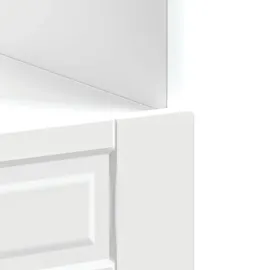 vidaXL Herdumbauschrank Porto 0 x 0 x 0 cm Weiß