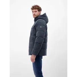 Lerros Herren Steppjacke in funktionaler Cord-Optik - Blue night), - XXXL