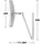 Keuco Kosmetikspiegel iLook_move 200x200mm, unbel., Schwenk., alu./finish