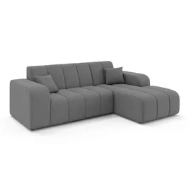 OTTO home Eckcouch Polyester 2-Sitzer Dunkelgrau