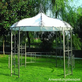Ersatzdach Pavillon 300 cm rund Weiß
