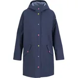 Blutsgeschwister Damen Softfriese Jacke (Größe M, blau)