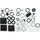 RockShox Boxxer R2c2/WC Fahrrad-Service Kit schwarz