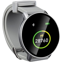 Umbro Fitness Tracker Bluetooth – Smart Watch mit Sportfunktionen – Fitnessuhr HR und Körpertemperatursensor – Schrittzähler 1,3 Zoll Touch...