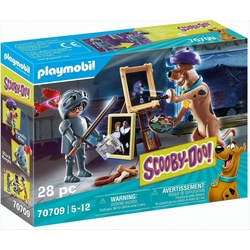 Playmobil® Spiel, PLAYMOBIL 70709 – Scooby-Doo – Abenteuer mit Black Knight PLAYMOBIL 70709 – Scooby-Doo – Abenteuer mit Black Knight bunt