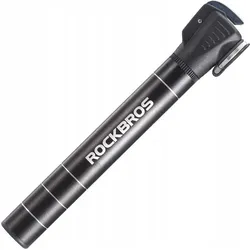 Rockbros kleine Fahrradpumpe - schwarz SCHWARZ ONE SIZE