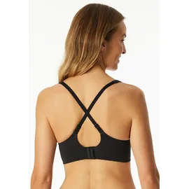 SCHIESSER Unique Cotton Soft-BH Schwarz 70A