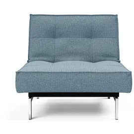 Innovation Living Sessel Splitback Polyester 90 x 79 x 90 cm Blau