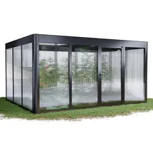 sunelements SunGarden Select Gewächshaus Aluminium Anthrazit SDP 10 mm 24,00 m2