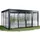sunelements SunGarden Select Gewächshaus Aluminium Anthrazit SDP 10 mm 24,00 m2