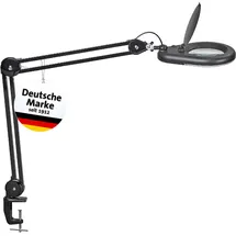 Maul Lupenleuchte Schwarz