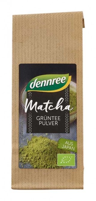 dennree Matcha Grünteepulver bio