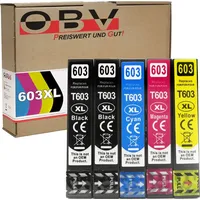 OBV 603XL Ersatz für Epson 603 XL Druckerpatronen für