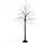 ECD Germany LED Baum Lichterbaum 150 cm Warmweiß Schwarz