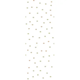 Queence Vinyltapete Eno 90x300 cm 90 g gold
