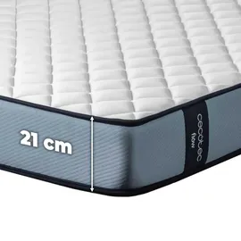 Cecotec Flow ViscoCare 1900 90x190, cm Höhe, FoamTech Kern, Hohe Festigkeit, ViscoCare Viscoelastikschicht, PureCare Gewebe, Doppelseitig AllPerfect